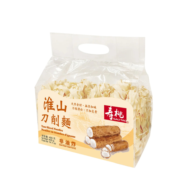 SAUTAO Yam Sliced Noodles 壽桃淮山刀削麵